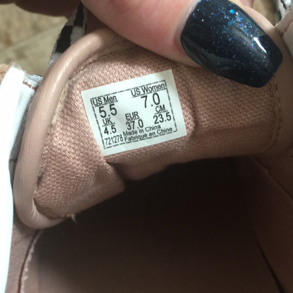 SOLD Vans X Madewell Blush Nude Sneaks - Picture 8 of 8